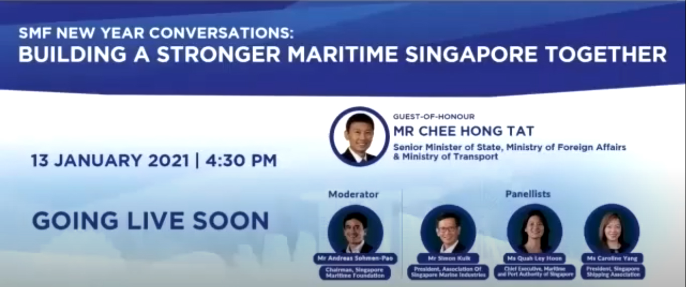 SMF New Year Conversations: Building A Stronger Maritime Singapore Together