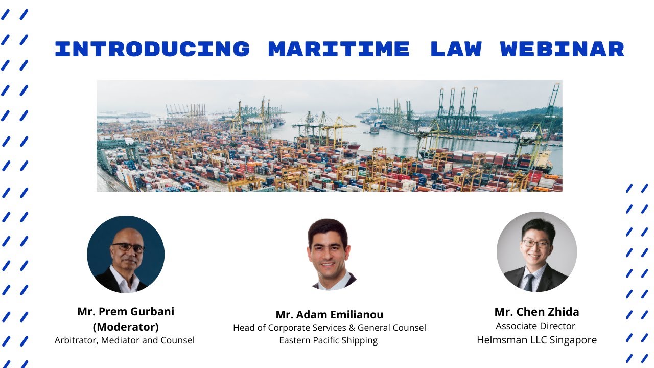 Introducing Maritime Law NUS Webinar