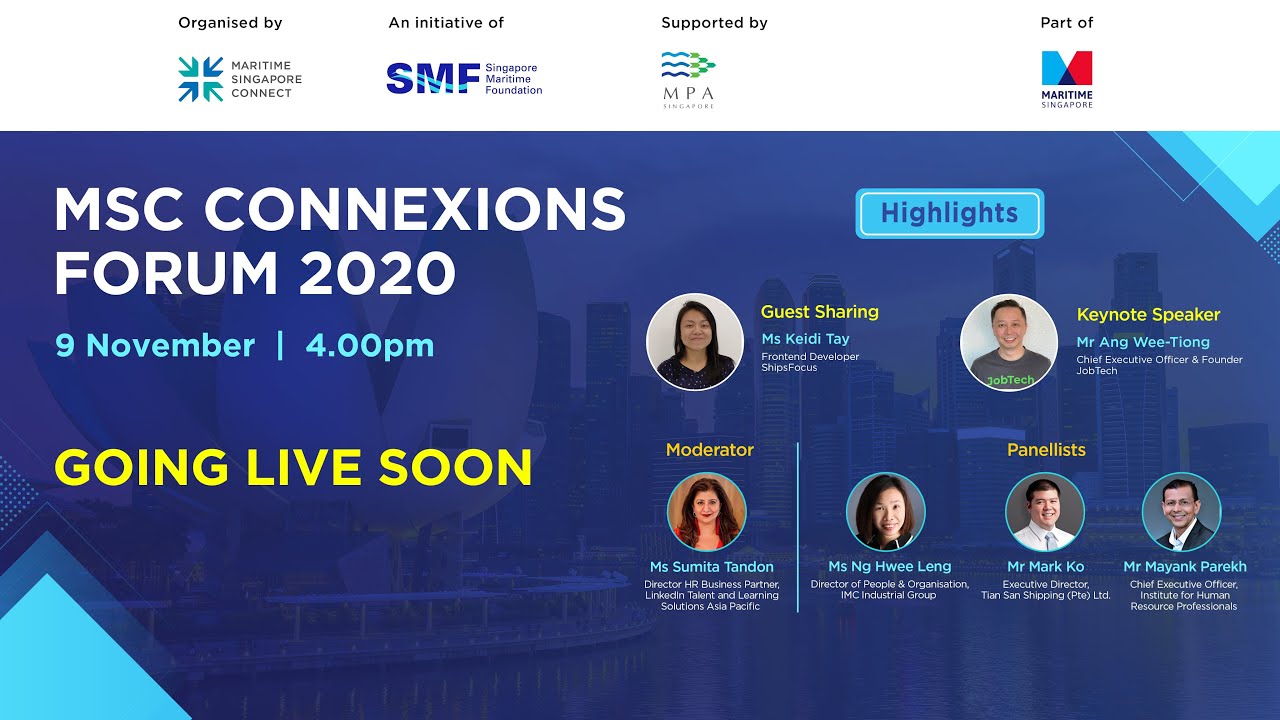 MSC Connexions Forum 2020