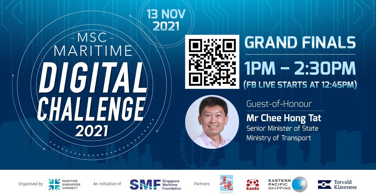 MSC Maritime Digital Challenge Grand Finals Singapore Maritime Foundation